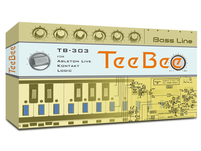 TeeBee is a virtual Roland TB-303 for your favourite sampler or DAW.